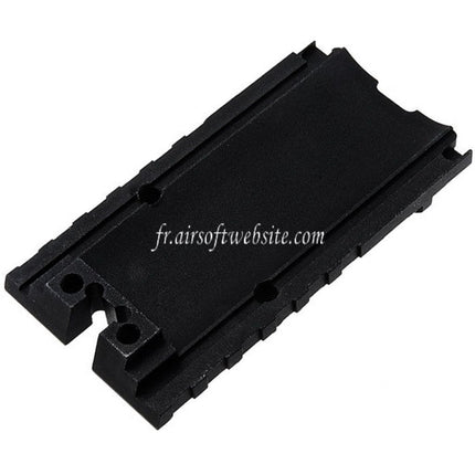 Revanchist Airsoft CNC Aluminium RMR SRO Optikmontage Geeignet für Tokyo Marui G17 Gen5 MOS Serie GBB Pistole Schwarz