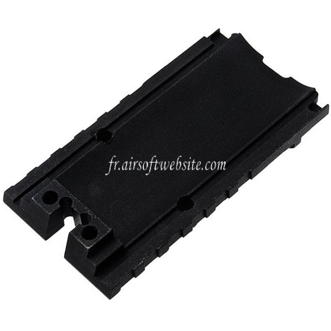 Revanchist Airsoft CNC Aluminum RMR SRO Optique Montage Convient pour Tokyo Marui G17 Gen5 MOS Série GBB Pistolet Noir