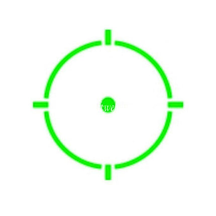HOLOSUN SCS PDP Reflex Vert Visée à Point (Convient pour PDP 2.0 Only)