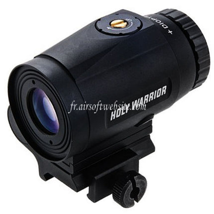 HOLY WARRIOR 3X Magnifier Sight with Flip Mount (TX 3X)