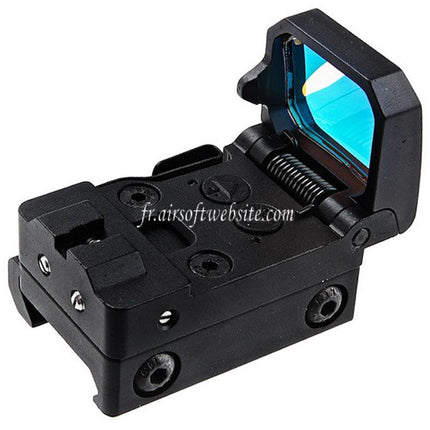 SOTAC CNC Aluminum Réglable RMT Rabattable Rouge Visée à Point