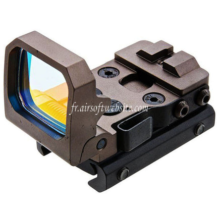 SOTAC CNC Aluminum Réglable RMT Rabattable Rouge Visée à Point