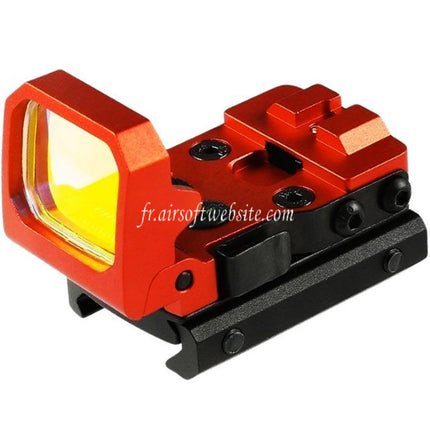 SOTAC CNC Aluminum Réglable RMT Rabattable Rouge Visée à Point