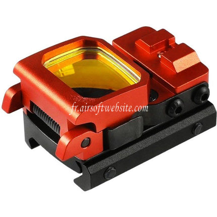 SOTAC CNC Aluminum Réglable RMT Rabattable Rouge Visée à Point