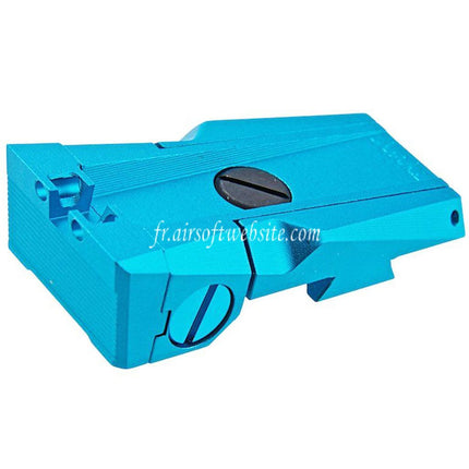 Dr. Black CNC Aluminum Fibre Optique Hausse Convient pour Tokyo Marui Hi-Capa 5.1 Série GBB Pistolet Airsoft