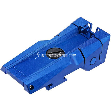 Dr. Black CNC Aluminum Fibre Optique Hausse Convient pour Tokyo Marui Hi-Capa 5.1 Série GBB Pistolet Airsoft