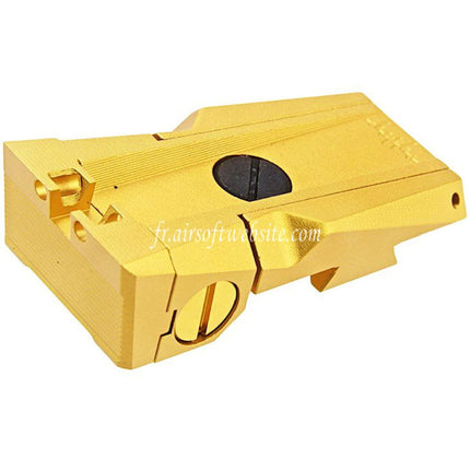 Dr. Black CNC Aluminum Fibre Optique Hausse Convient pour Tokyo Marui Hi-Capa 5.1 Série GBB Pistolet Airsoft