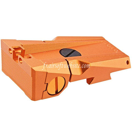 Dr. Black CNC Aluminum Fibre Optique Hausse Convient pour Tokyo Marui Hi-Capa 5.1 Série GBB Pistolet Airsoft