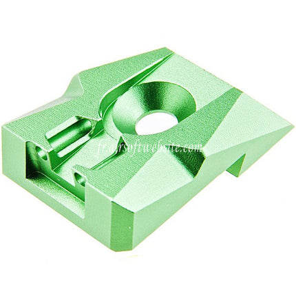 Dr. Black CNC Aluminum Fibre Optique Hausse Convient pour Tokyo Marui Hi-Capa 4.3 Série GBB Pistolet Airsoft