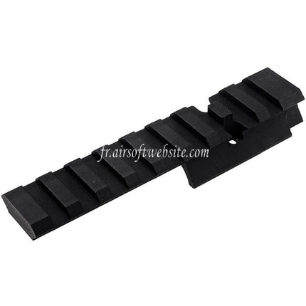 Novritsch 100mm 9-Slot Optical Picatinny Rail Suitable for SSP5 (6 Version) GBB Airsoft Pistol Black