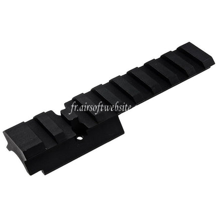 Novritsch 100mm 9-Slot Optical Picatinny Rail Suitable for SSP5 (6 Version) GBB Airsoft Pistol Black