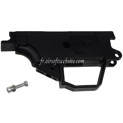 Advantage Airsoft Polymer Lower Receiver passend für VFC Umarex MP5 G3 HK53 Serie GBB Gewehr Schwarz