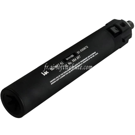 VFC (H&K licensed) MP7A1 Quick Detach Silencer Suitable for KSC MP7 Series GBB Airsoft Rifle Black
