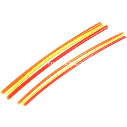 BBT 6-piece 1.5mm 2mm Fiber Optic Rod Green Red Orange