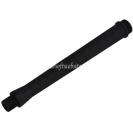BBT 170mm CNC Acier Canon Extérieur -14mm CCW sens antihoraire Convient pour VFC FN M249 Série GBB SMG Fusil Airsoft Noir