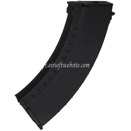 CYMA 500 Schuss Plastik Hi-Cap Flash Magazin Passend für CYMA APS D-Boys ICS JG G&P Tokyo Marui AK Serie AEG Airsoft Gewehre Schwarz