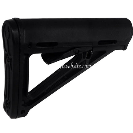 E&C MOE Style Rétractable Crosse Convient pour M4 M16 Série AEG Fusil Airsoft Noir