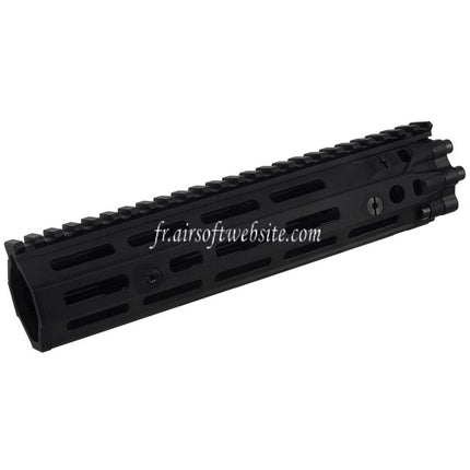 CYMA EMG Daniel Defense Licensed CNC Aluminum 9.5 Pouces Free Float M-LOK RIS III Rail de Garde-Main Convient pour M4 M16 Série AEG Fusil Airsoft