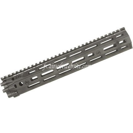 CYMA EMG Daniel Defense Licensed CNC Aluminum 12.5 Pouces Free Float M-LOK RIS III Rail de Garde-Main Convient pour M4 M16 Série AEG Fusil Airsoft