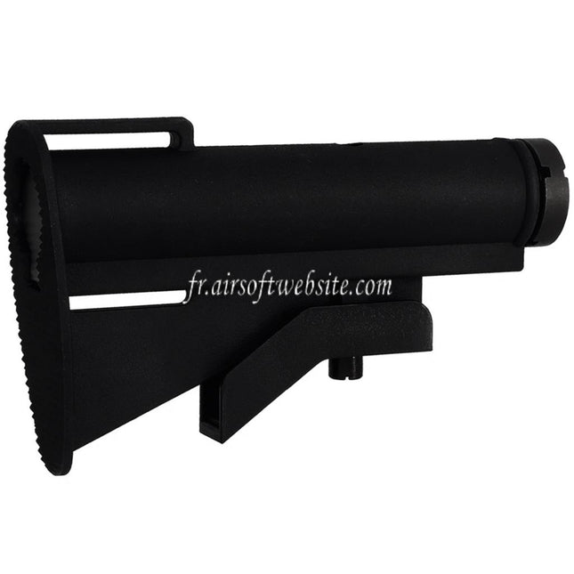 CYMA M733 Style Rétractable Crosse avec 2-Positions Tube Convient pour M4 M16 Série AEG Fusil Airsoft Noir