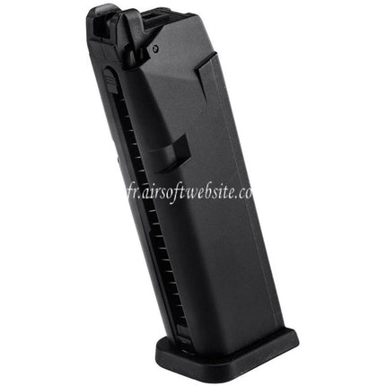 Action Army 23 Billes Gaz Chargeur Convient pour AAP01 G17 G18C G-Série GBB Pistolet Airsoft Noir
