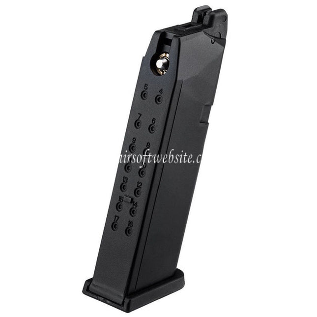 Action Army 23 Billes Gaz Chargeur Convient pour AAP01 G17 G18C G-Série GBB Pistolet Airsoft Noir