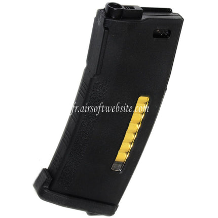 PTS 150 BBs Mid-Cap EPM Enhanced Polymer Magazin Passend für M4 M16 Serie AEG Airsoft Gewehr Schwarz