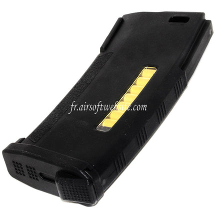 PTS 150 BBs Mid-Cap EPM Enhanced Polymer Magazin Passend für M4 M16 Serie AEG Airsoft Gewehr Schwarz