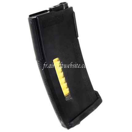 PTS 150 BBs Mid-Cap EPM Enhanced Polymer Magazin Passend für M4 M16 Serie AEG Airsoft Gewehr Schwarz