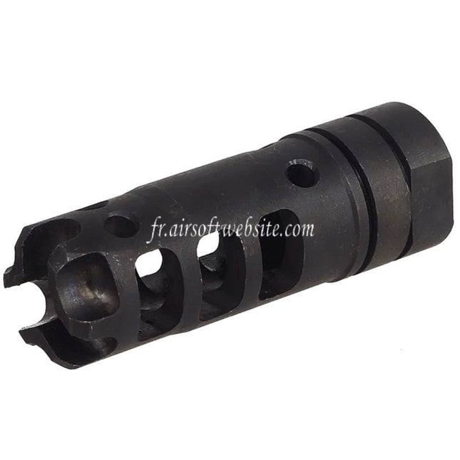 5KU 65mm Dragon DGN556B Style Frein de Bouche Convient pour -14mm CCW sens antihoraire Canon Fusil Airsoft Noir