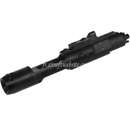 Guns Modify GM CNC Stainless Steel AR Style Full Bolt Carrier Set Suitable for HA GM Tokyo Marui M4 MWS Series GBB Airsoft Rifle Black