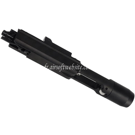 Guns Modify GM CNC Stainless Steel AR Style Full Bolt Carrier Set Suitable for HA GM Tokyo Marui M4 MWS Series GBB Airsoft Rifle Black