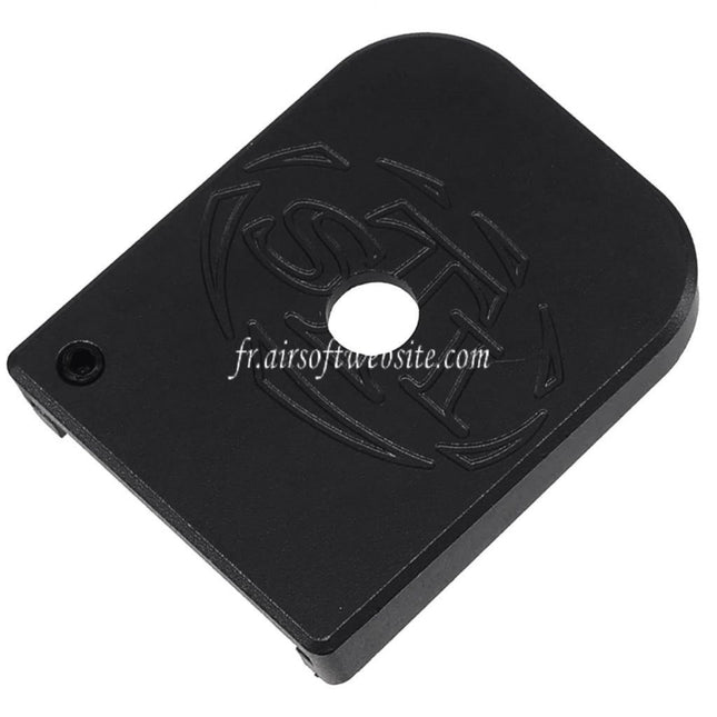 5KU Aluminum STI Style Skinny Chargeur Base Plaque Convient pour WE (WE-TECH) Tokyo Marui Hi-Capa Série GBB Pistolet Chargeur