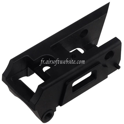 5KU CNC Aluminum Amélioré Gâchette Boîtier Convient pour Action Army AAP01 Série GBB Pistolet Airsoft Noir