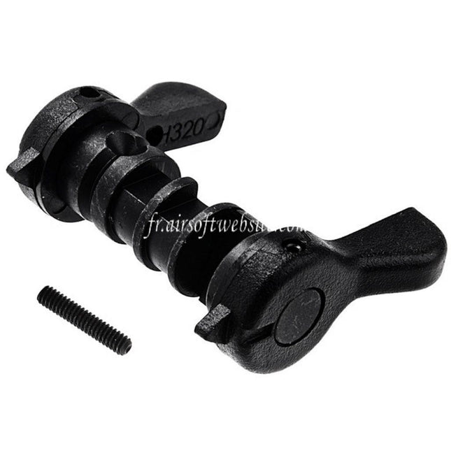 VFC Ambidextrous Sélecteur Set Convient pour VFC Umarex (Elite Force) HK416A5 Série GBB Fusil Airsoft Noir