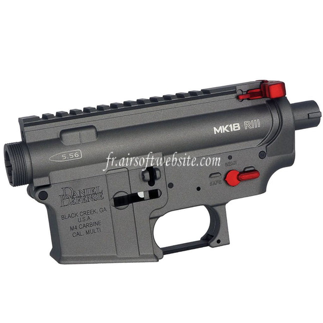 CYMA Daniel Defense MK18 RIII Boîtier Kit Convient pour M4 M16 Série V2 AEG Fusils Airsoft