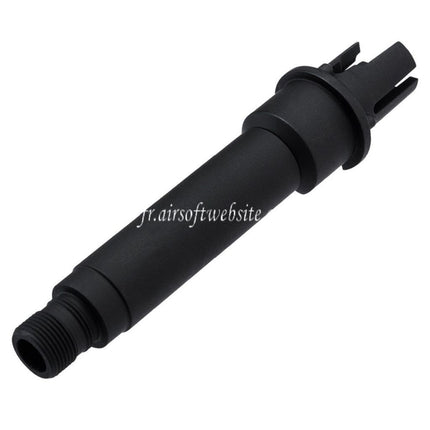 APS 4 Zoll Evolution Tech 8.0 M-Lok Taktischer Handschutz mit Innen- und Außenlauf Passend für APS ASR Tokyo Marui M4 Serie AEG Upper Receiver Airsoft