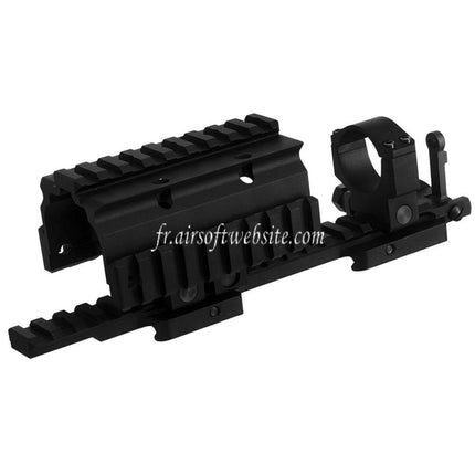 CYMA CGS KXC Style NADS Montage Haut Côté Rail avec 762 Riser 300M Hausse Convient pour 20mm Picatinny Rail