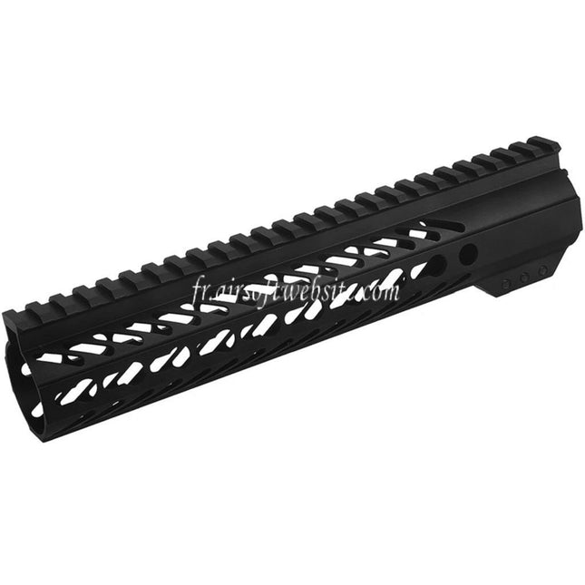CYMA 10 Pouces KeyMod RAS Rail de garde-main Convient pour CYMA VFC GHK Tokyo Marui M4 M16 Série AEG Fusils Airsoft Noir