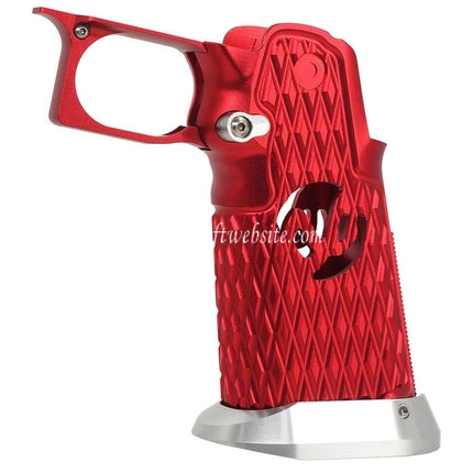 5KU CNC Aluminum Poignée Type-6 Convient pour Tokyo Marui Hi-Capa 5.1 4.3 Série GBB Pistolets Airsoft