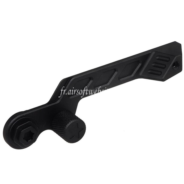 5KU CNC Aluminum Levier allongé Tir Sélecteur Convient pour CYMA AK Série AEG Fusils Airsoft Noir