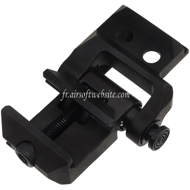 5KU Ensemble de charnière de verrouillage Convient pour 20mm Picatinny M1913 Rail Interface Noir