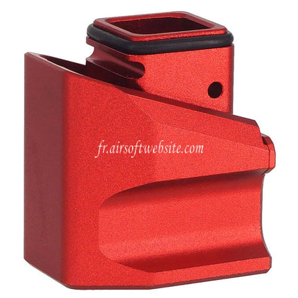 JDG Floyds Licensed Chargeur Extension Base Convient pour Tokyo Marui G17 Gen.5 MOS GBB Pistolets Chargeur