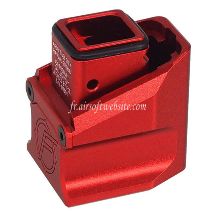 JDG Floyds Licensed Chargeur Extension Base Convient pour Tokyo Marui G17 Gen.5 MOS GBB Pistolets Chargeur