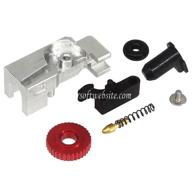 Guns Modify GM CNC Aluminum Haute performance Complete Hop-Up Ajusteur Ensemble Convient pour Tokyo Marui MWS M4 Serie GBB Fusils