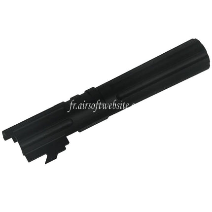 5KU 4.3 Pouces CNC Aluminium Canon Extérieur +11mm CW Fileté sens horaire Convient pour Armorer Works AW WE-TECH Tokyo Marui Hi-Capa 4.3 Série GBB Pistolets Airsoft