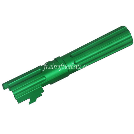 5KU 4.3 Pouces CNC Aluminium Canon Extérieur +11mm CW Fileté sens horaire Convient pour Armorer Works AW WE-TECH Tokyo Marui Hi-Capa 4.3 Série GBB Pistolets Airsoft
