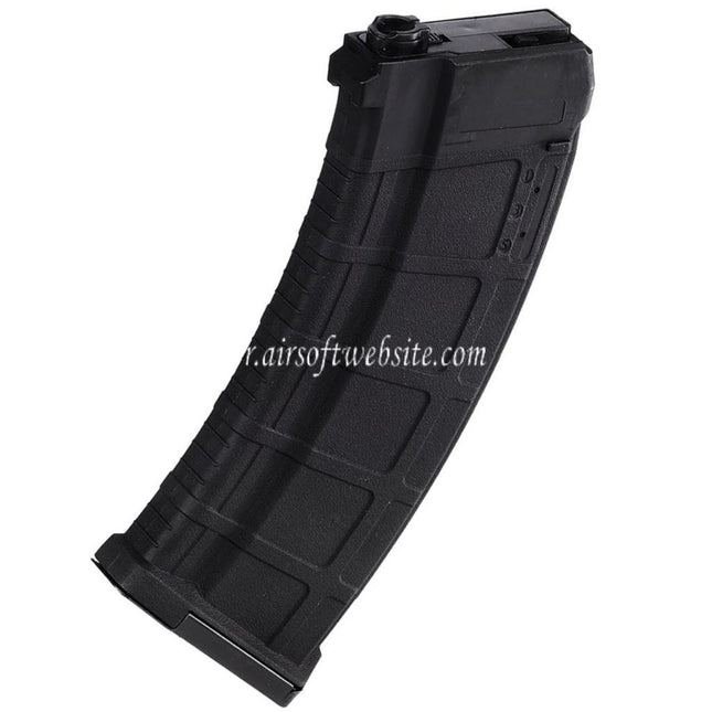 E&L 30/120 Billes Variable-Cap Chargeur Convient pour E&L QBZ-191 T191 DPS HPA / CO2 GBB Fusils Airsoft Noir