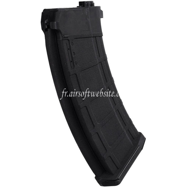 E&L 30/120 Billes Variable-Cap Chargeur Convient pour E&L QBZ-191 T191 DPS HPA / CO2 GBB Fusils Airsoft Noir