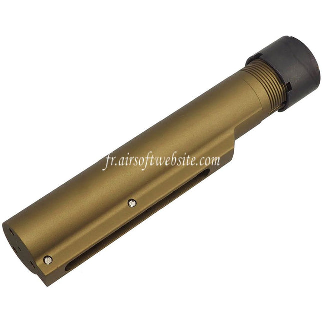 Guns Modify GM CNC Aluminum 6-Position Crosse Tube tampon Convient pour GM HA HK416 A5 Série MWS GBB Fusils Airsoft